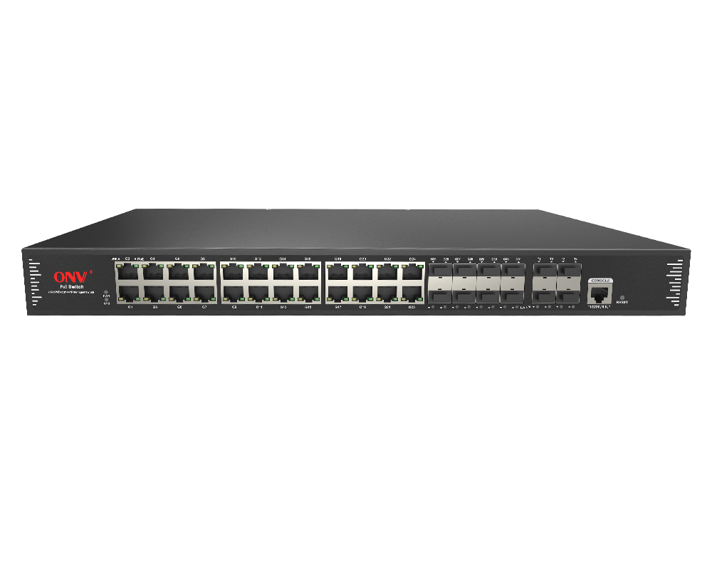 [New Product] 10G uplink 36-port L3 managed PoE switch