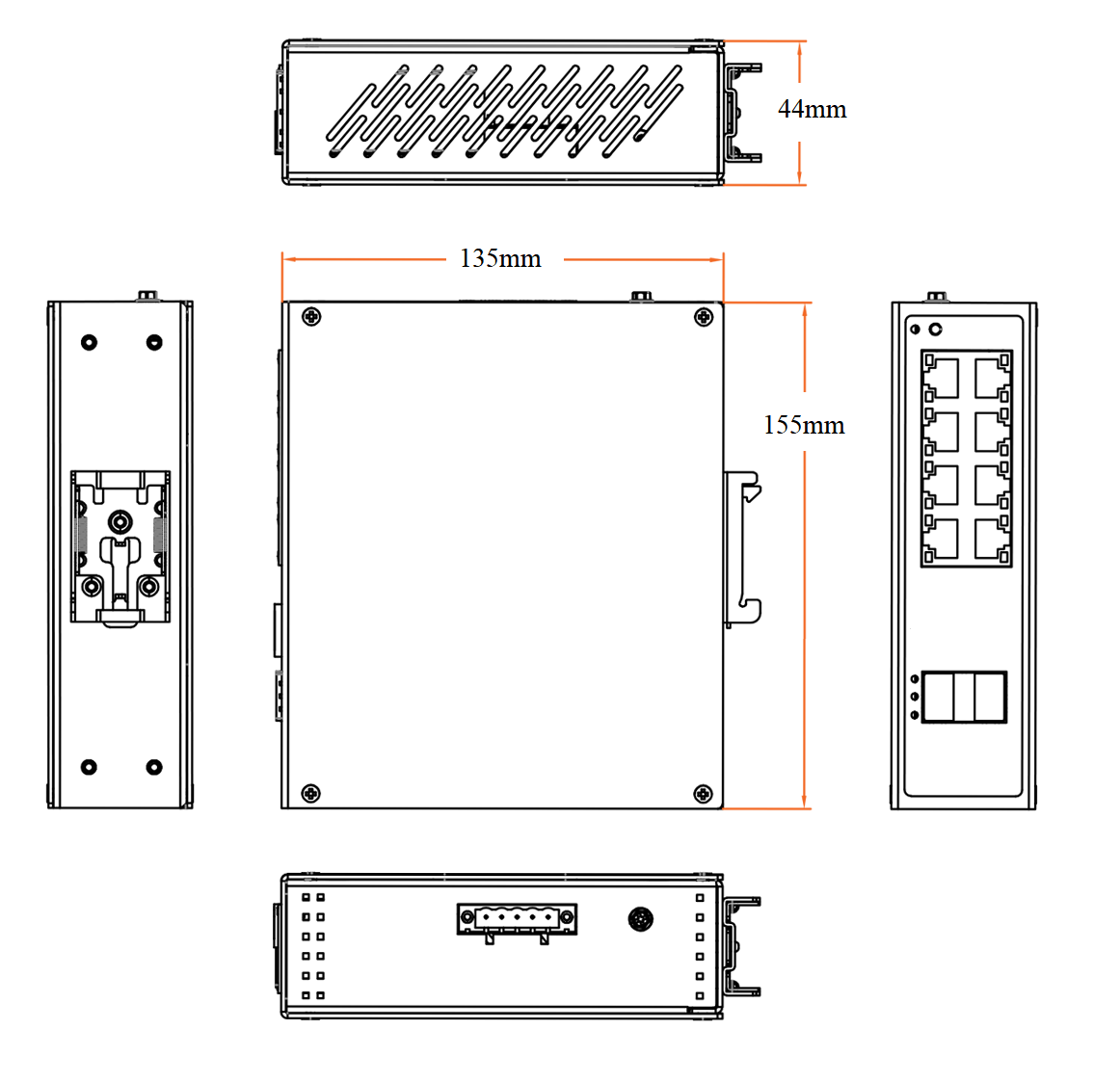 industrial Ethernet switch, industrial fiber switch, industrial switch gigabit