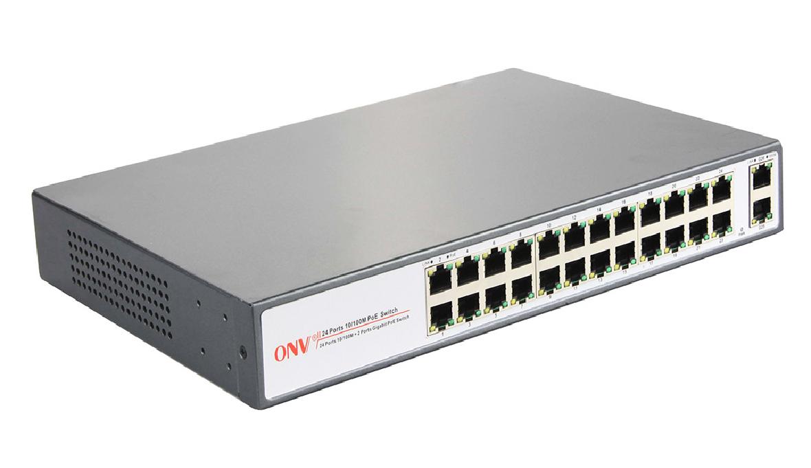 ONV Intelligent PoE Switch-ONV-POE31024P