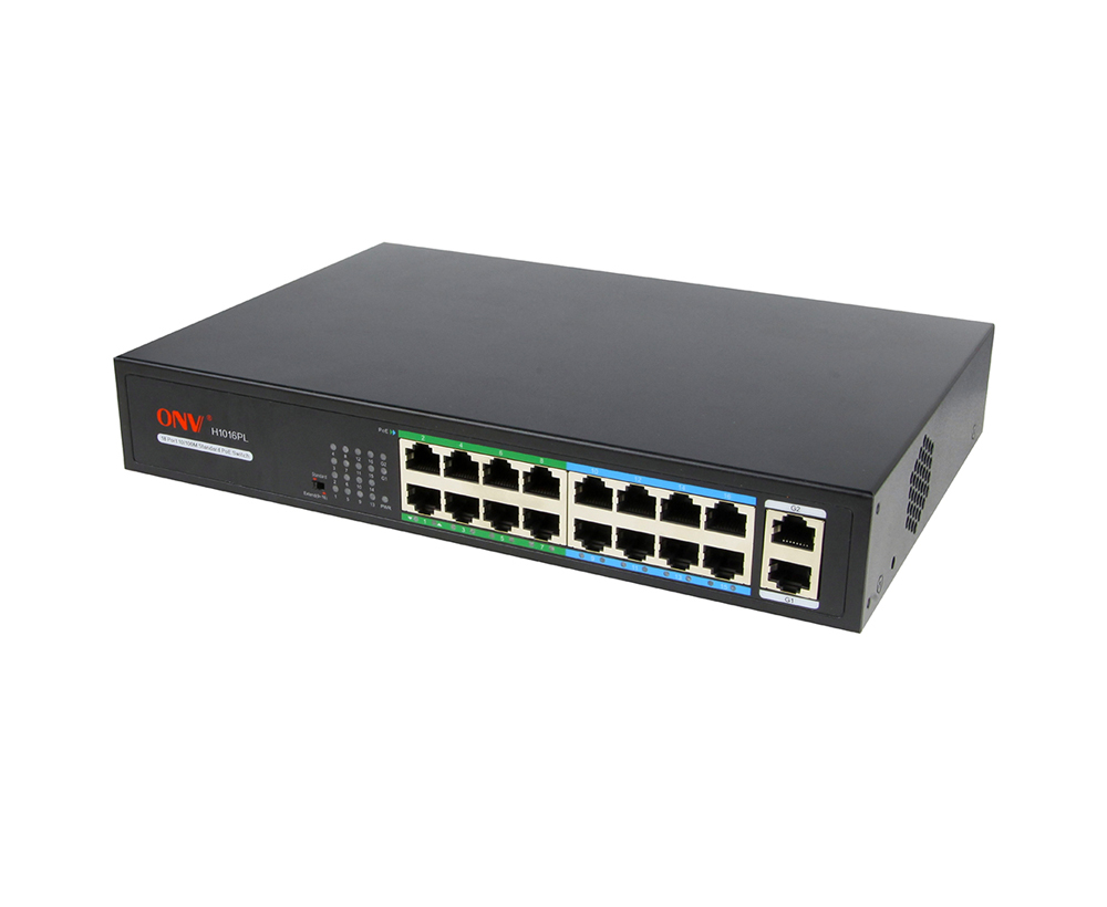 250 transmission gigabit uplink 26-port PoE switch-PoE Switch