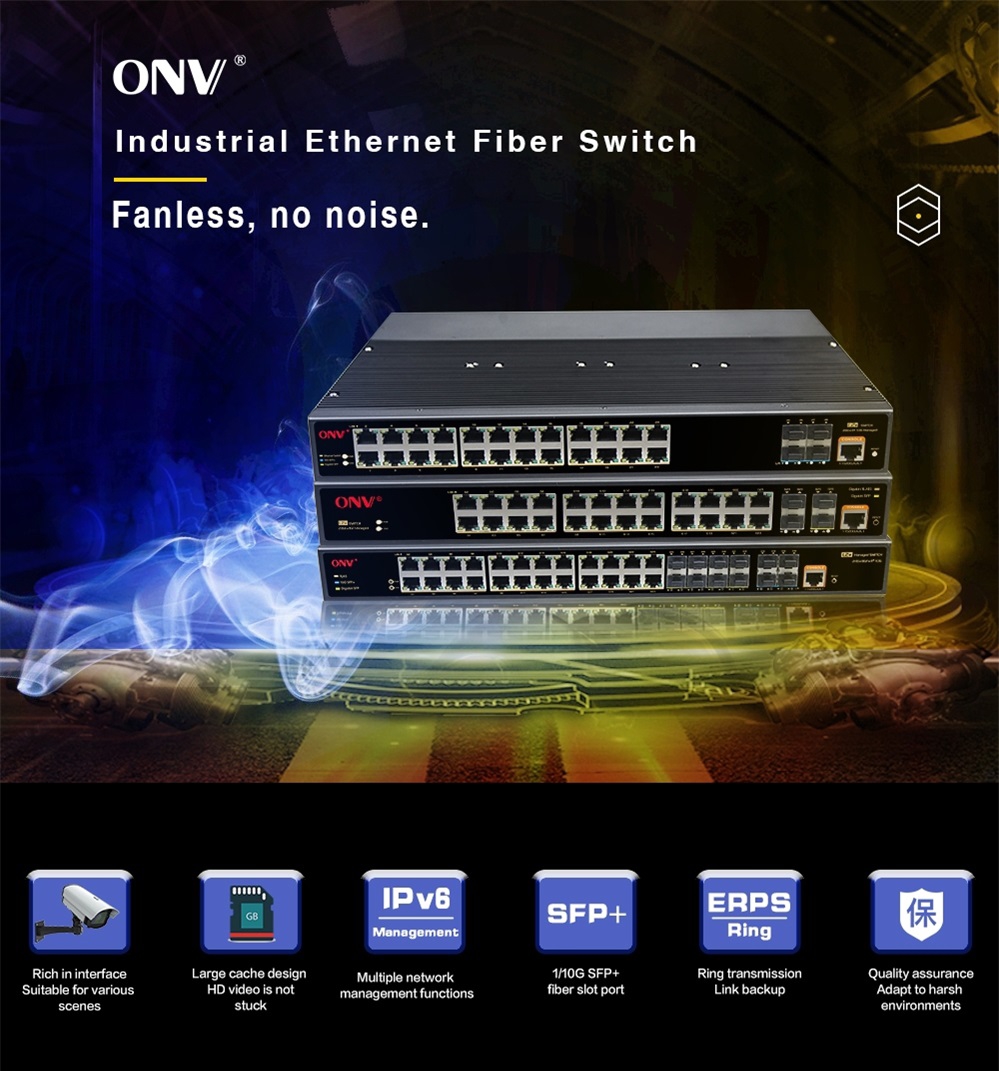 industrial Ethernet switch, fiber switch, industrial switch, Ethernet switch