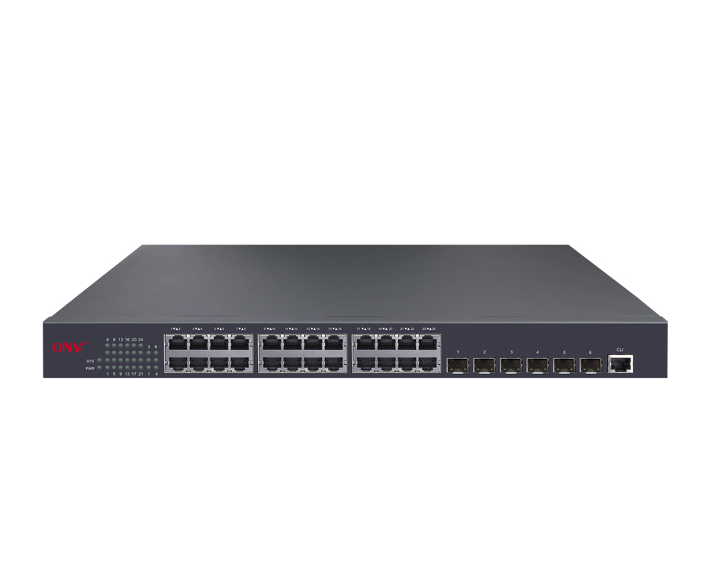 10G uplink 30-port core routing switch