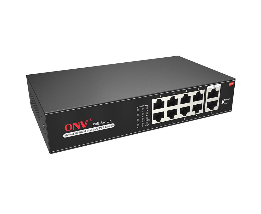 ONV-H1108PL Fast Ethernet PoE Switch - Faxon Technologies