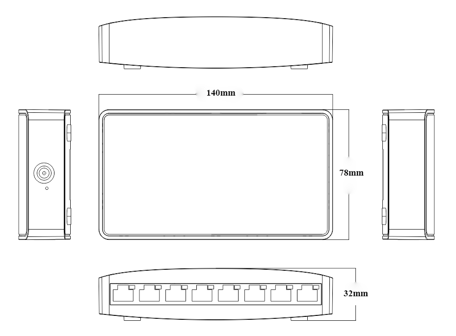 Easy managed Ethernet switch, Ethernet switch, managed switch