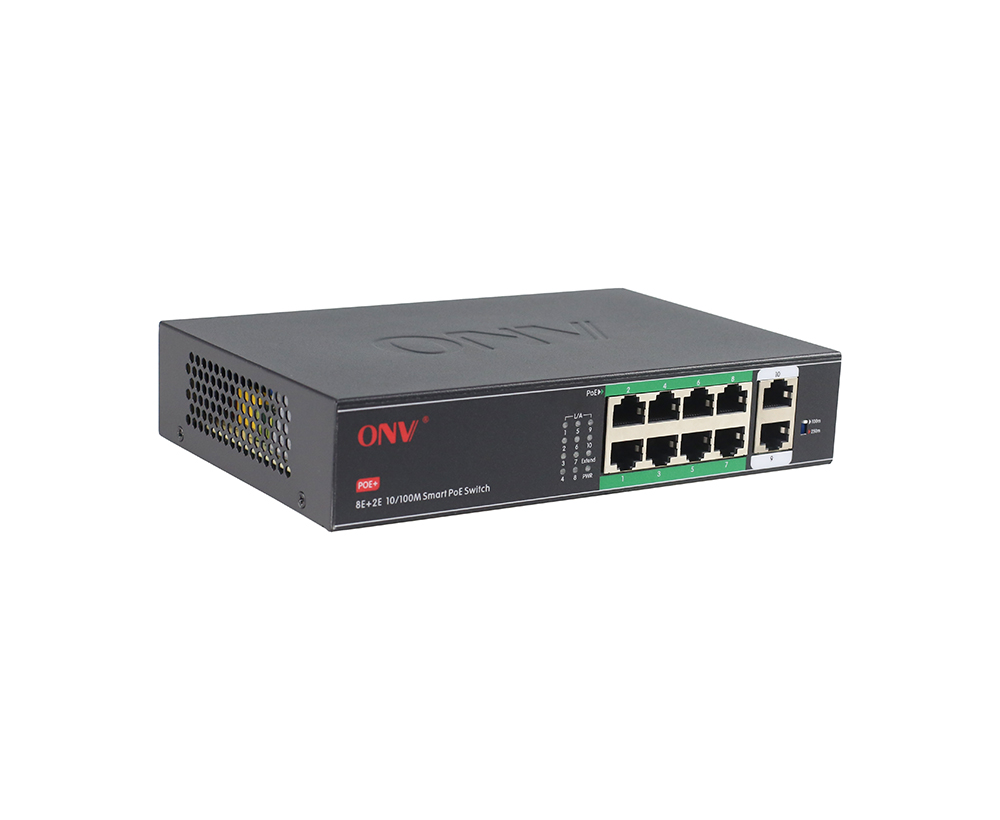 High Quality 1 Fiber Optical Port RJ45 2 Ports Network 10M 100M Industrial  Ethernet PoE Switch, switch ethernet 2 ports rj45 