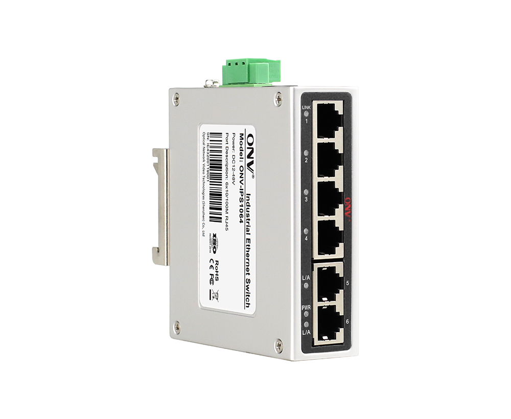 10/100M 6-port industrial Ethernet switch