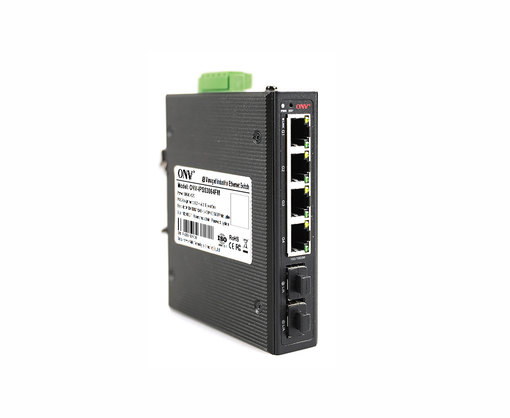 Gigabit 6-port Easy managed industrial Ethernet switch