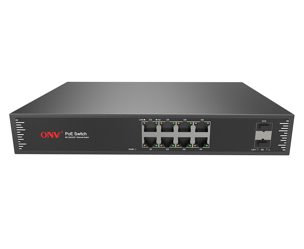 Gigabit 10-port PoE switch