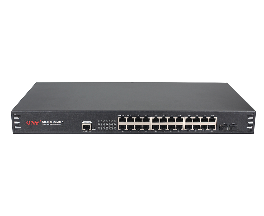 Gigabit 26-port managed Ethernet switch