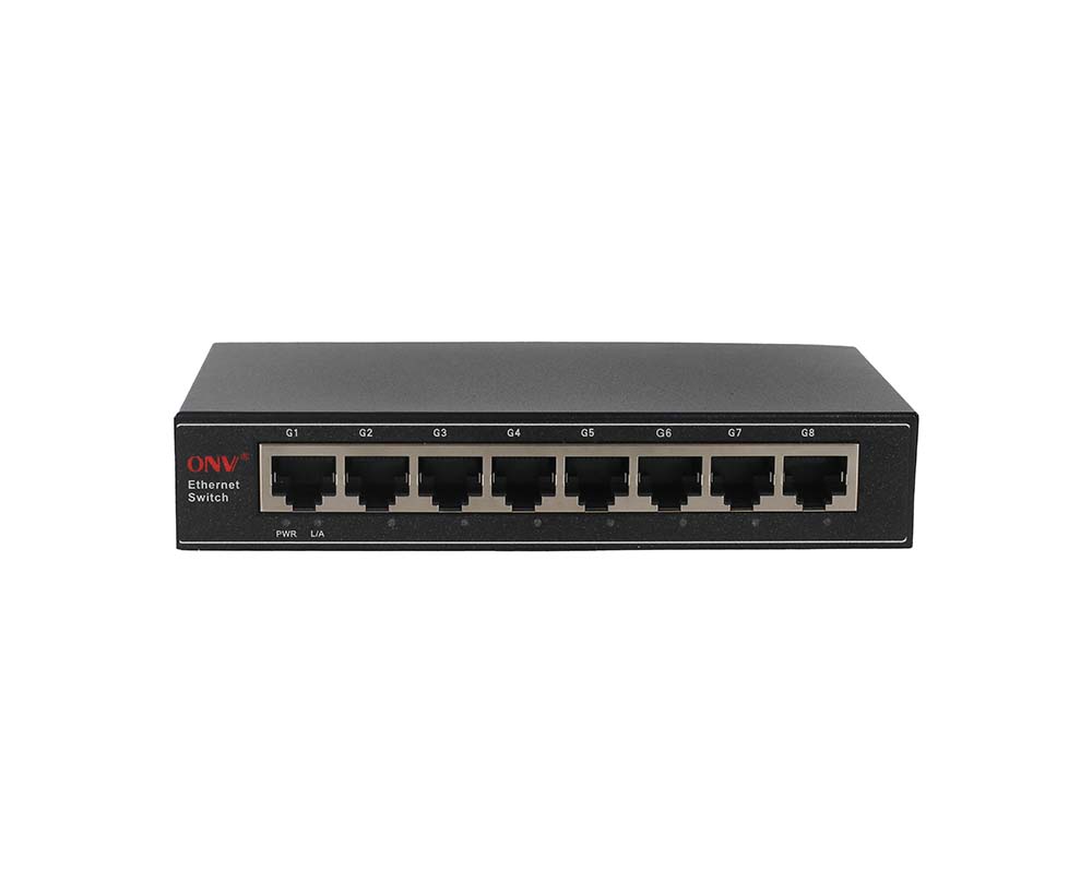 Gigabit 8-port Ethernet switch