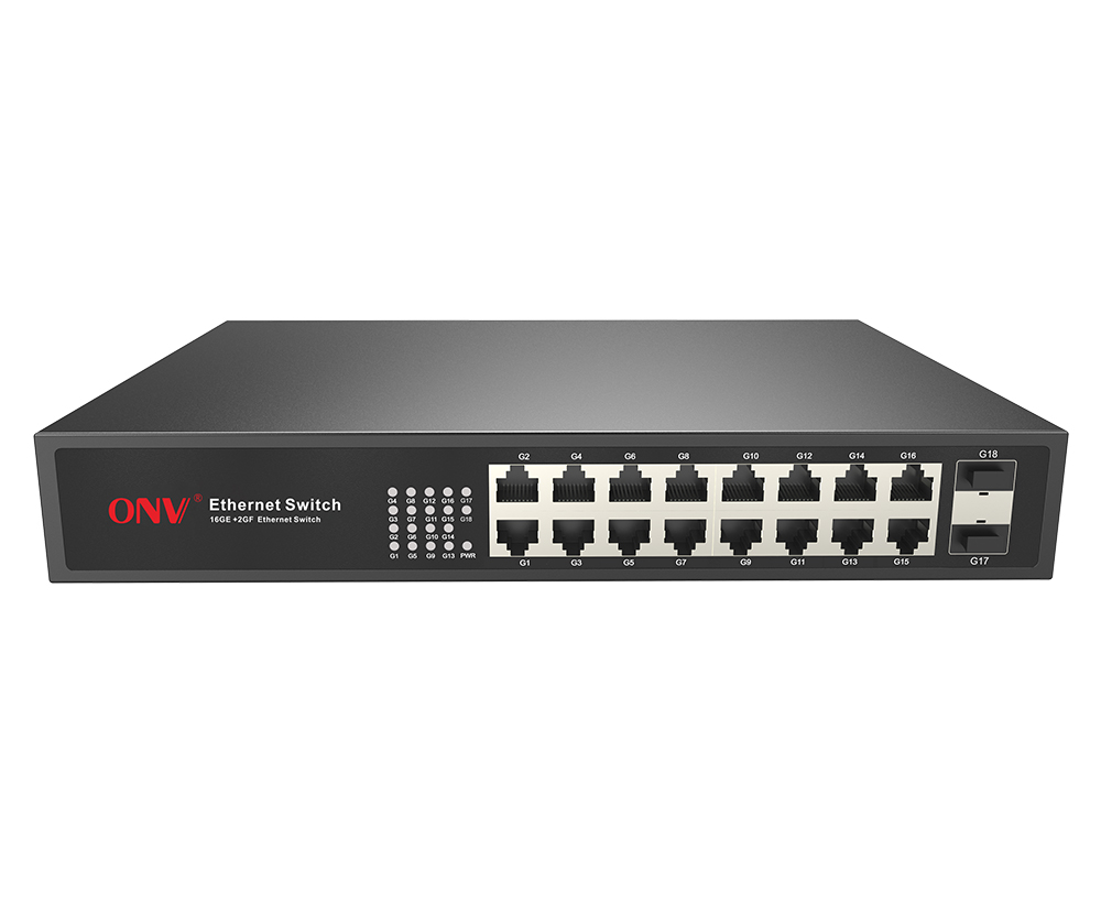 Gigabit 18-port Ethernet switch