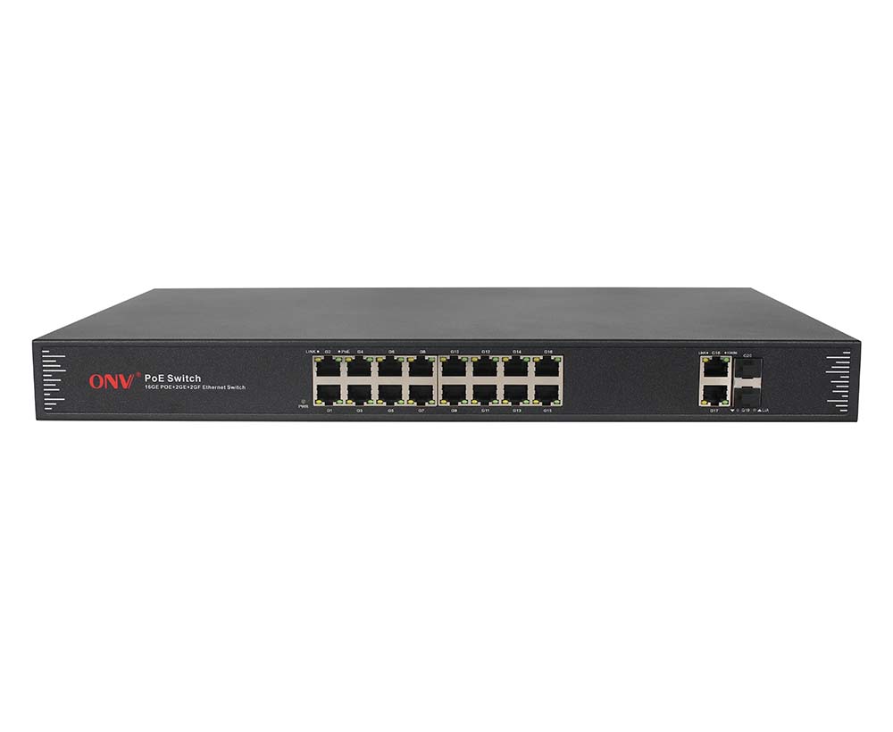 Gigabit 20-port PoE switch