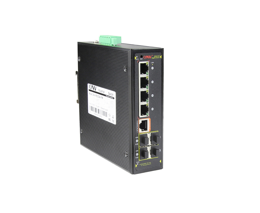 Gigabit 8-port L2+ managed industrial Ethernet switch