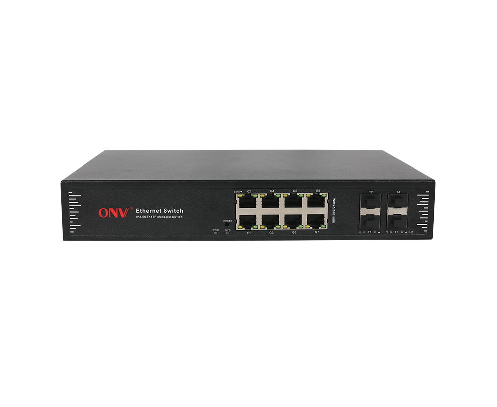 2.5G 12-port L2+ managed Ethernet switch