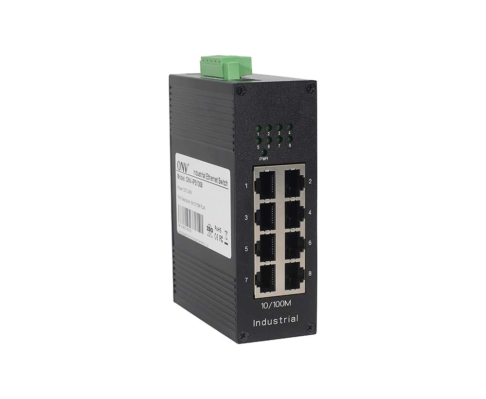 10/100M 8-port industrial Ethernet switch