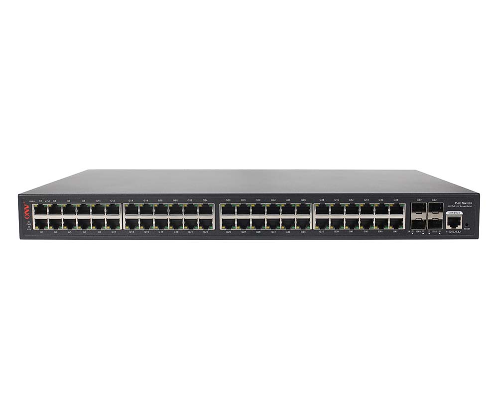 Gigabit 52-port L2+ managed PoE switch