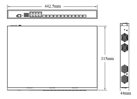 20-port 10G uplink core routing switch, routing switch, Ethernet switch