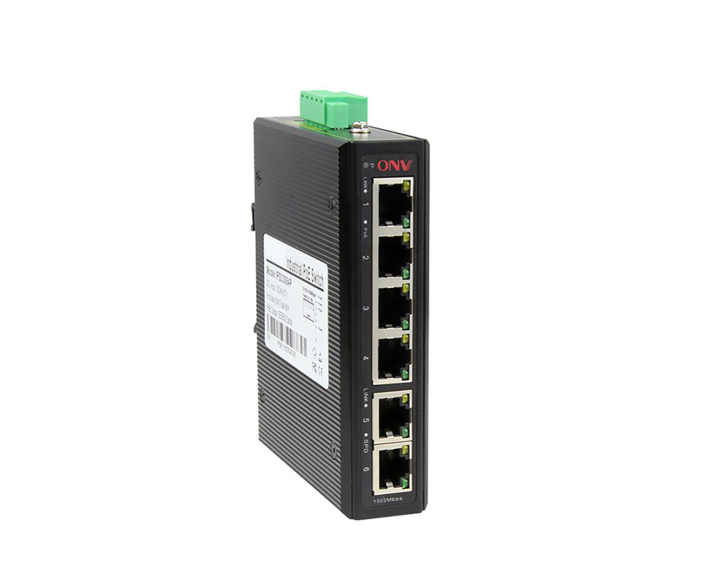 10/100M 6-port industrial bt PoE switch