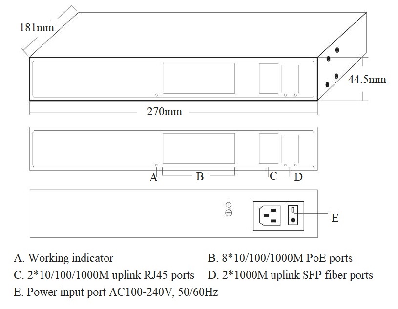 12 port Gigabit PoE switch, PoE switch Gigabit , PoE switch, PoE switches