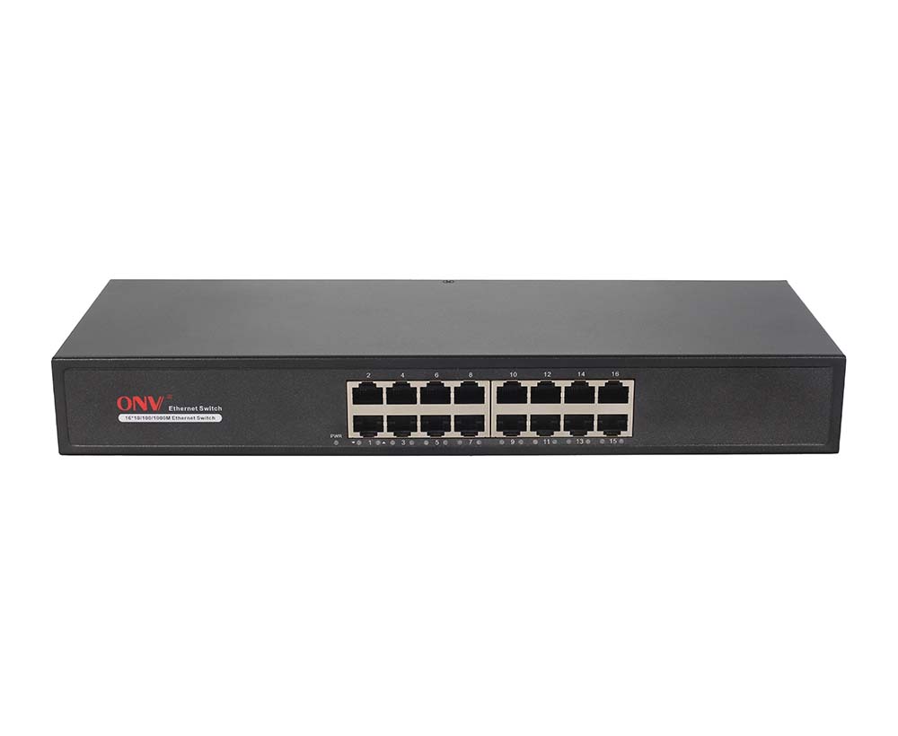 Gigabit 16-port Ethernet switch