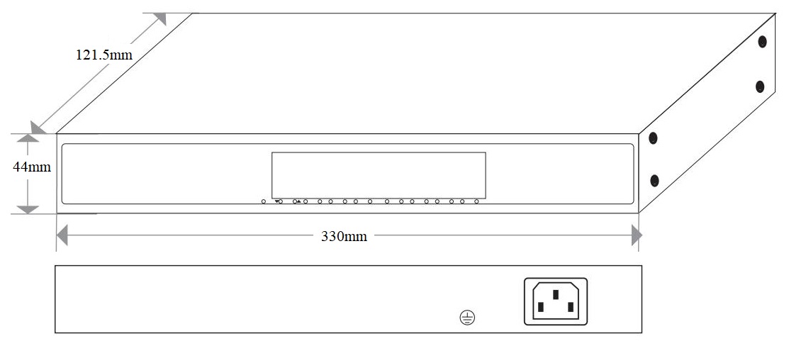 16-port Gigabit Ethernet switch, Gigabit Ethernet switch, Ethernet switch