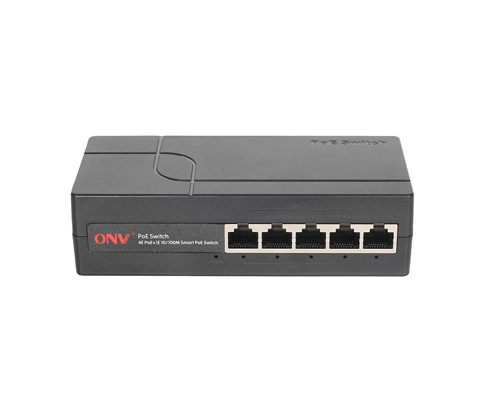 10/100M 5-port smart PoE switch