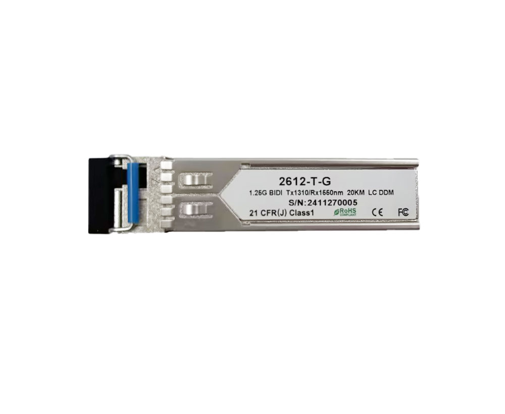 1.25G 1310/1550nm&1550/1310nm 20km Optical Transceiver