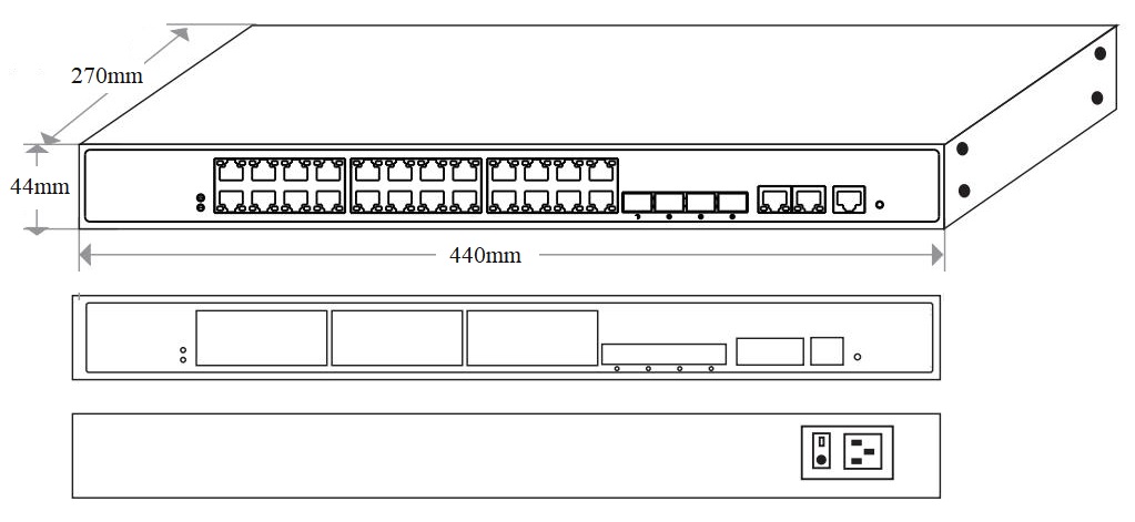 30 port 2.5G managed Ethernet switch, managed Ethernet switch, 2.5G switch