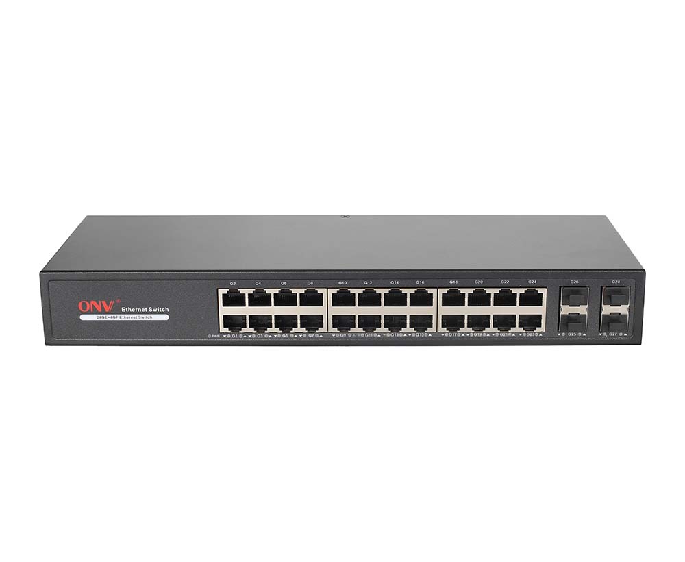 Gigabit 28-port Ethernet switch