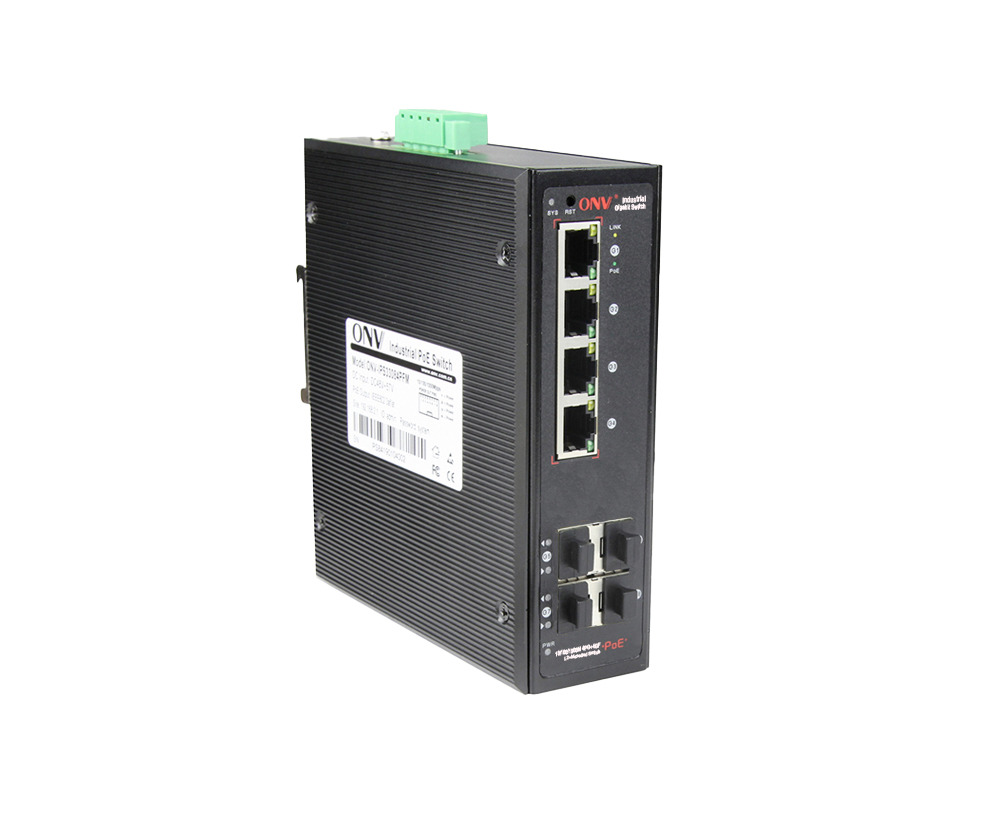 Gigabit 8-port Easy managed industrial PoE switch