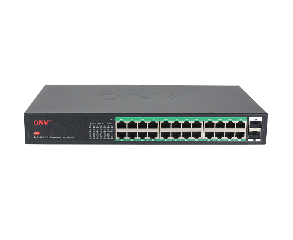 Gigabit 26-port PoE switch