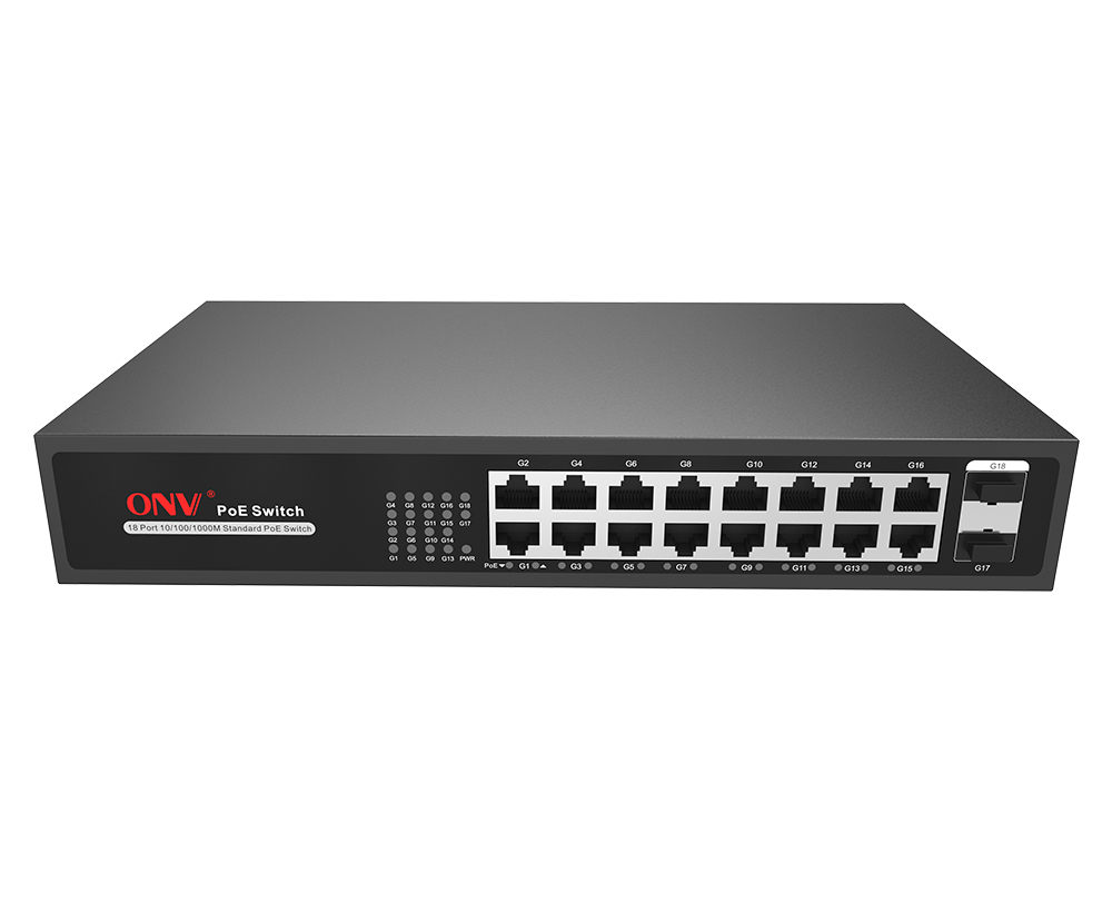 Gigabit 18-port PoE switch