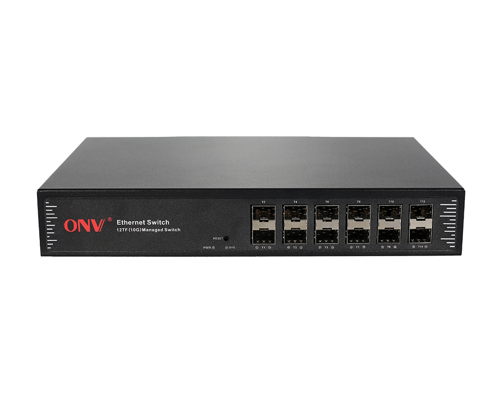 10G 12-port L2+ managed Ethernet switch