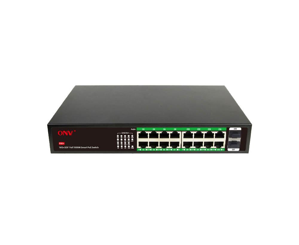 Gigabit 18-port PoE switch