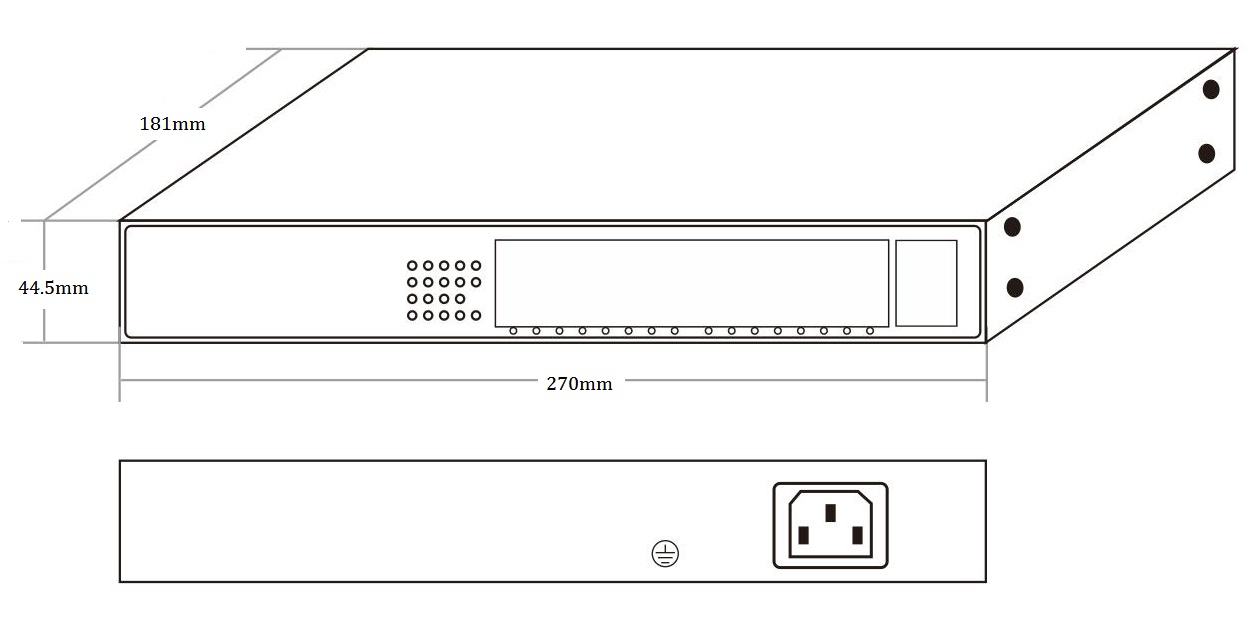 18 port Gigabit PoE switch, PoE switch, PoE switch 16 port, PoE switch Gigabit
