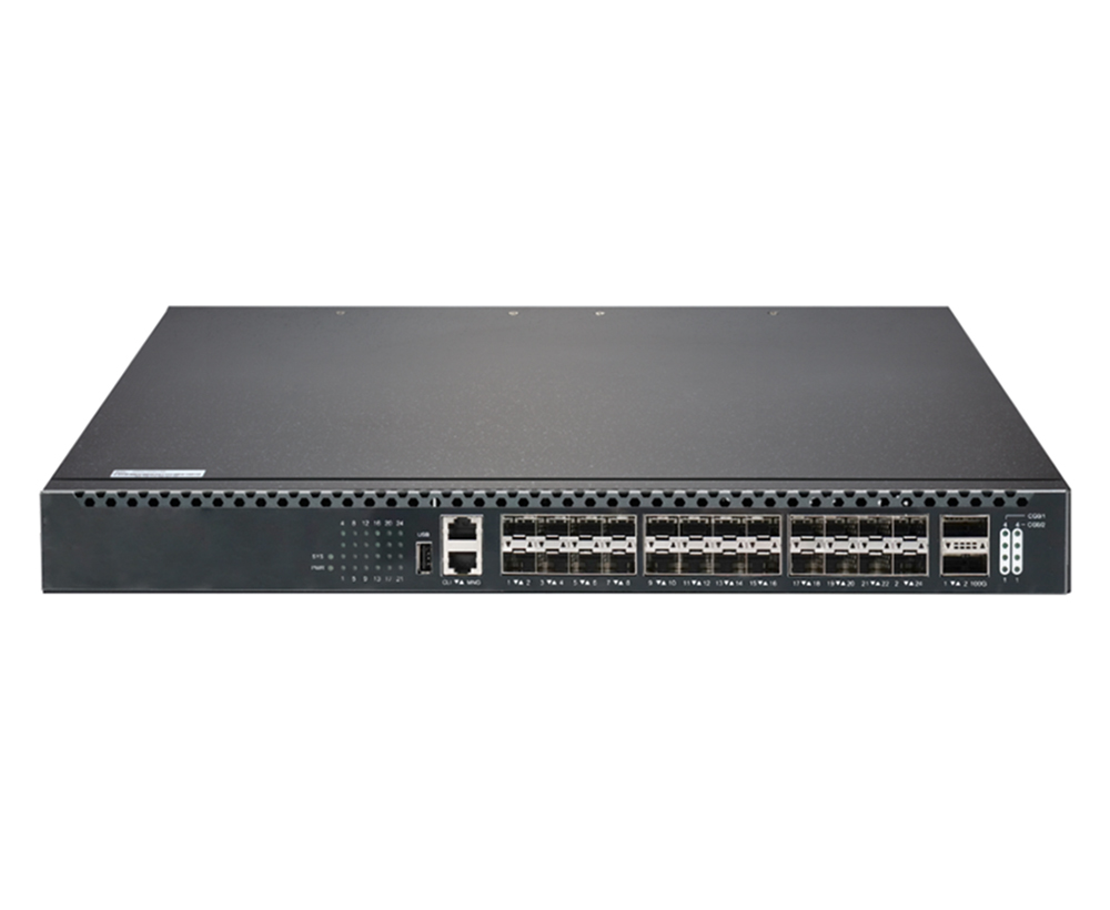 10G 26-port L3 managed core routing switch
