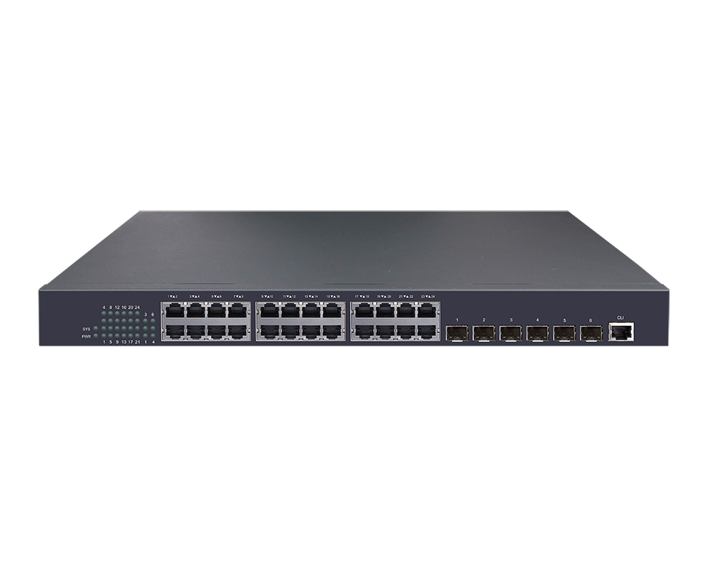 10G uplink 30-port core routing switch