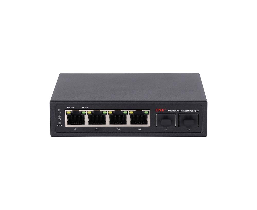 2.5G 6-port PoE switch