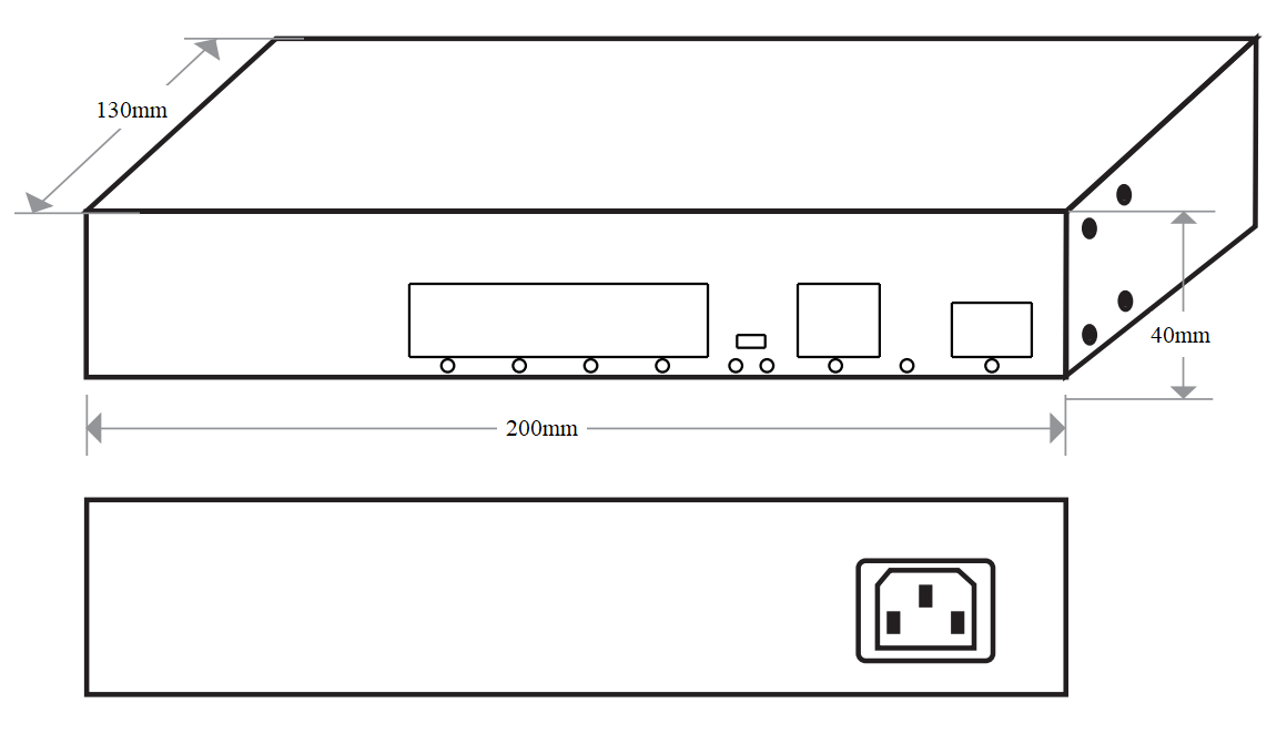 6-port Gigabit PoE switch, Gigabit PoE switch, PoE switch