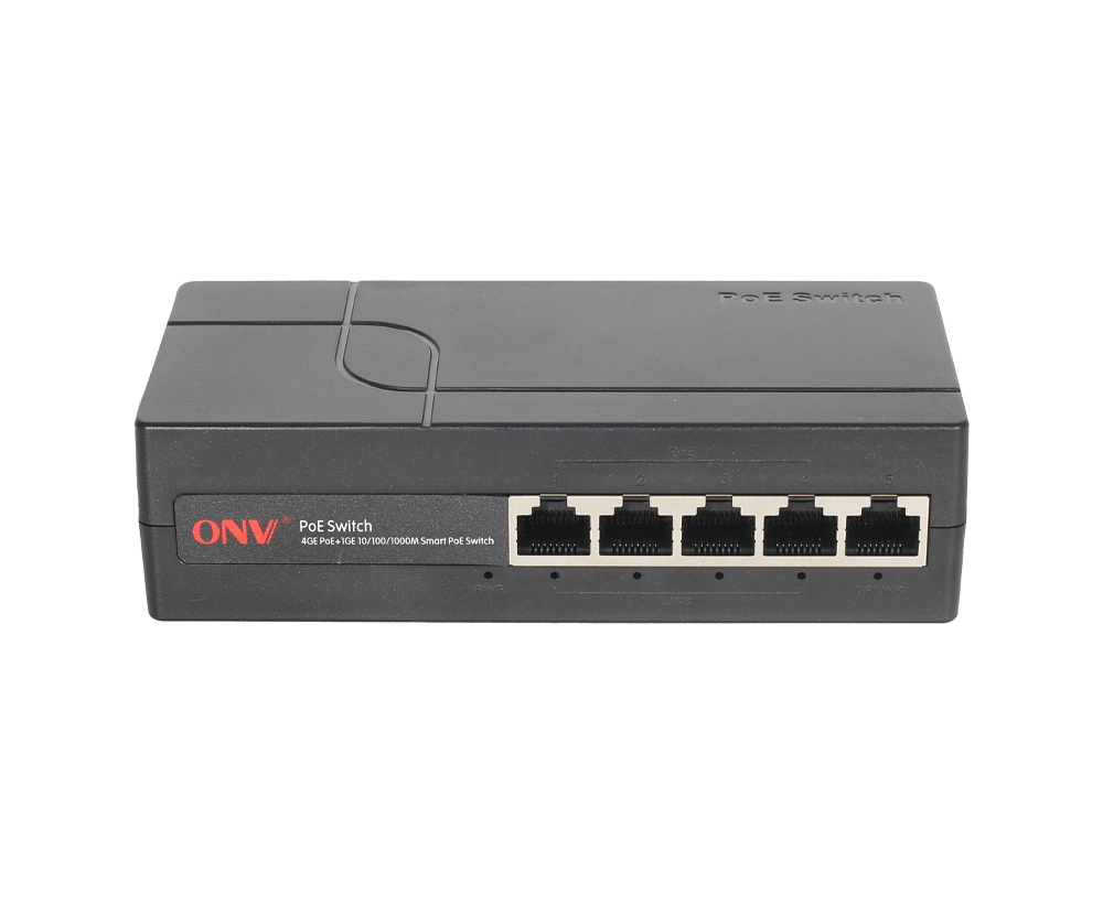 Gigabit 5-port smart PoE switch