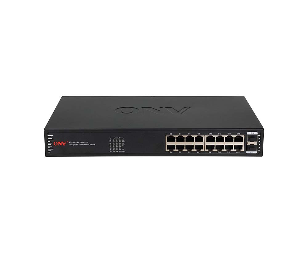 18-port 2.5G uplink Ethernet switch