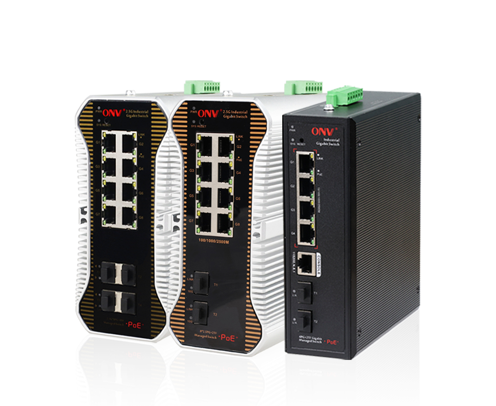2.5G series L3 managed industrial PoE switch
