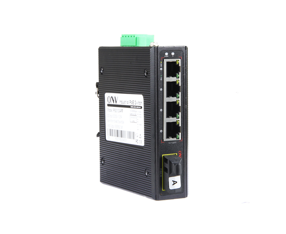 10/100M 5-port industrial PoE switch